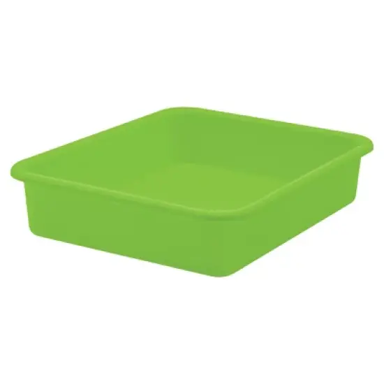 Teacher Created Resources&reg; Lime Large Plastic Letter Tray, Pack of 6 image {2}