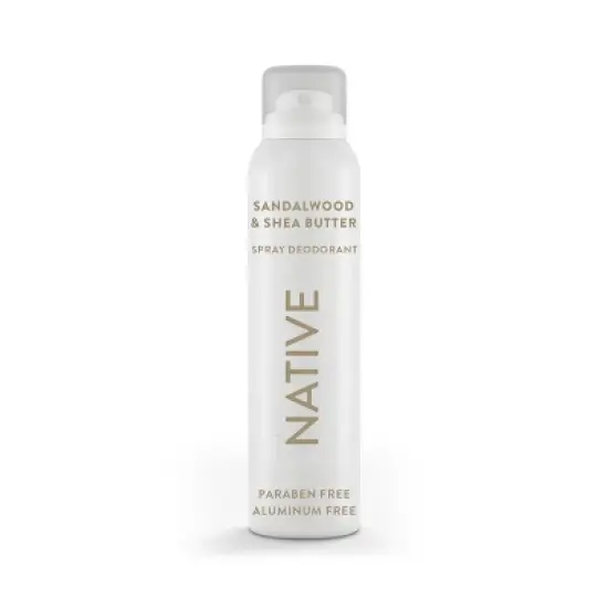 Native Spray Deodorant for Men & Women - Sandalwood & Shea Butter - Aluminum-Free 3.5oz image {10}