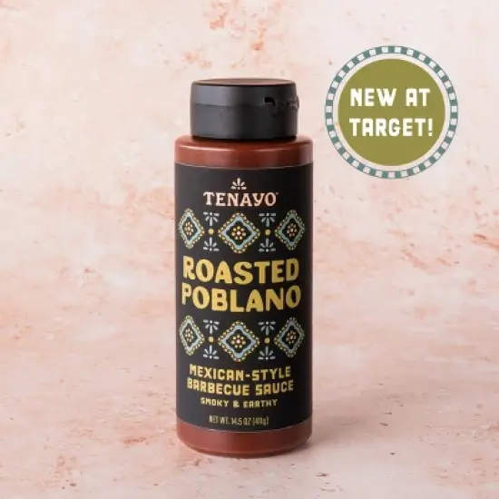 Tenayo Poblano Mexican Style BBQ Sauce - 14.5oz image {3}