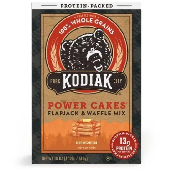 Kodiak Cakes Protein-Packed Pumpkin Flapjack & Waffle Mix - 18oz image {6}