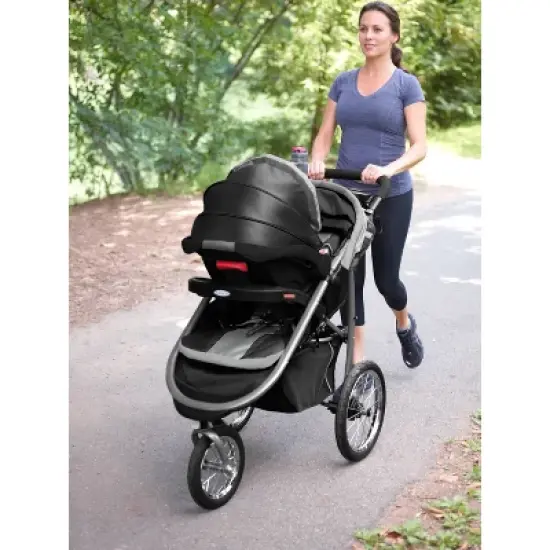 Graco Fast Action Fold Jogger Click Connect Travel System - Gotham image {2}
