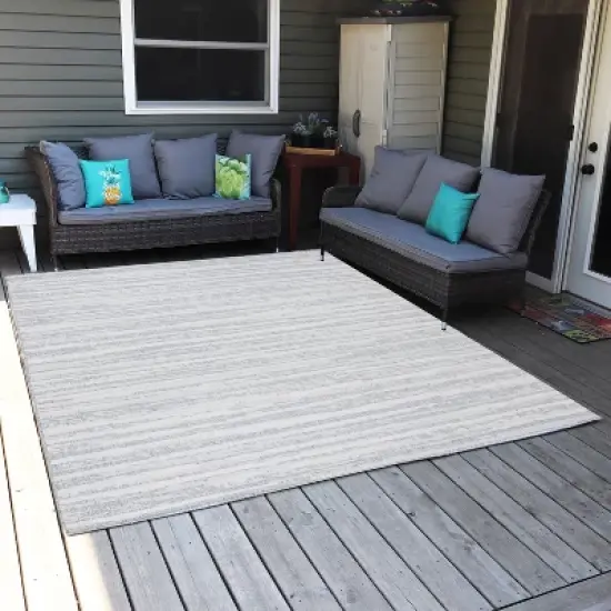 Sunnydaze Tropical Illusions Outdoor Patio Area Rug image {1}