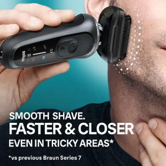 Braun Series 7-7120s Rechargeable Wet & Dry Electric Shaver image {5}
