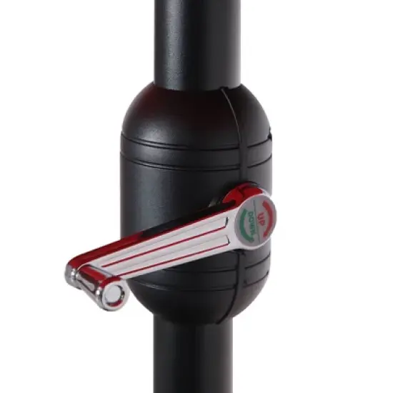 Rectangular Outdoor Patio Market Umbrella with Extra Large Base and Sand Bags - Captiva Designs image {3}