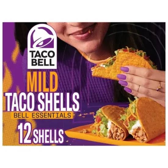 Taco Bell Mild Taco Shells - 4.8oz image {9}