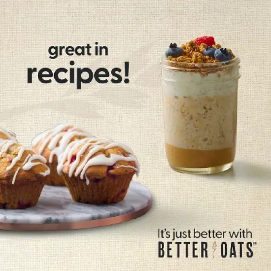 Better Oats 100 Calories Maple & Brown Sugar Whole Grain Instant Oatmeal with Flax - 10ct image {6}