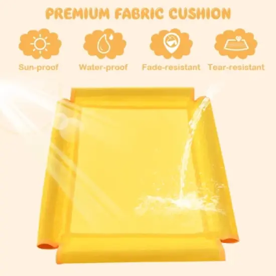 Costway 8FT Climbing Dome w/ Slide Outdoor Kids Jungle Gym Dome Climber image {3}