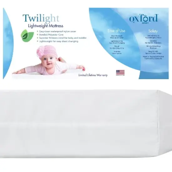 Oxford Baby Twilight Lightweight Mattress image {2}