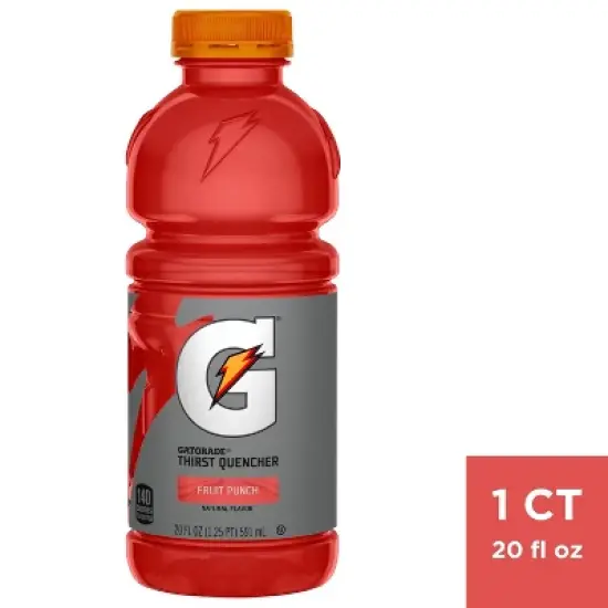 Gatorade Fruit Punch Sports Drink - 20 fl oz Bottle image {5}
