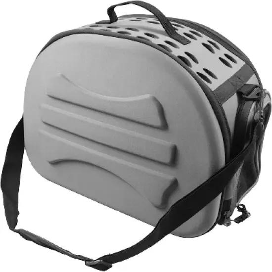 Pet Life Narrow Shelled Collapsible Military Grade Transportable Designer Carrier image {1}