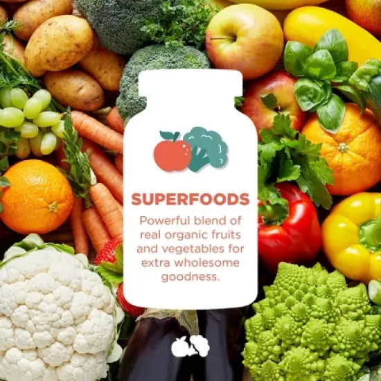 Hyland's Naturals Kids' Sugar Free Multivitamin + Super Foods Boost - 60ct image {4}