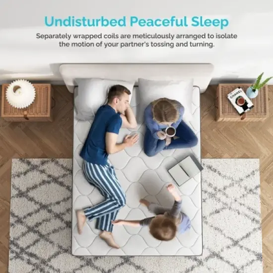 Serweet 14 inch 5-Zone Mattress image {2}