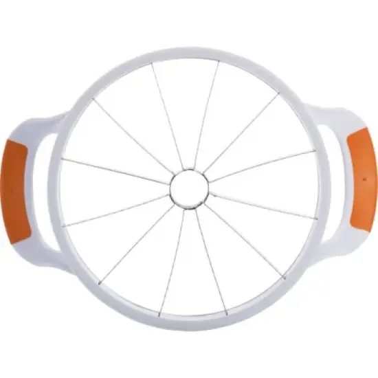 Westmark 12 Perfect Slices Large Stainless Steel Melon Slicer, Jumbo, White image {1}