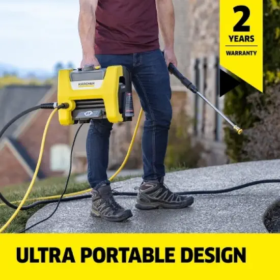 Karcher K1800PS CUBE Electric Pressure Washer, 1800 PSI, 1.2 GPM, CETA Certified image {5}