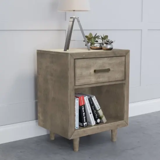 Aurora Mid Century Nightstand - Abbyson Living image {1}