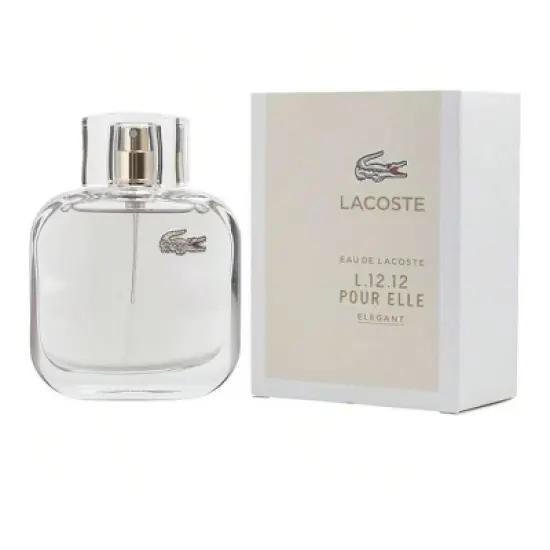 Lacoste Eau De Lacoste L.12.12 Pour Elle Elegant By Lacoste Edt Spray 3 Oz image {1}