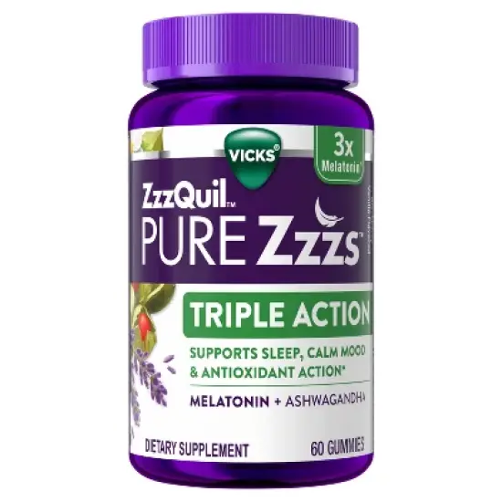Pure Zzzs Triple Action Melatonin Gummies image {7}
