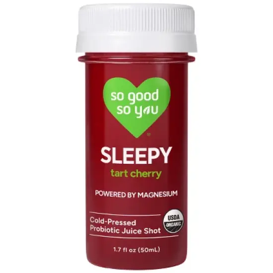 So Good So You Sleepy Tart Cherry Organic Probiotic Shot - 1.7 fl oz image {6}