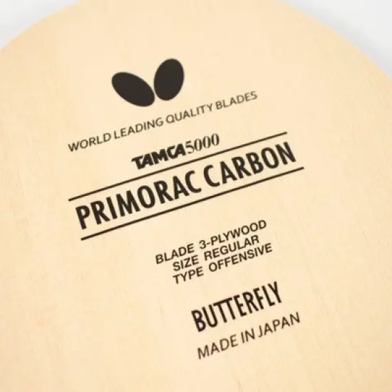Butterfly Primorac Carbon Blade image {1}