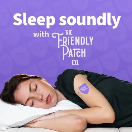 The Friendly Patch Snooze Sleep patches 28 Melatonin, Valerian Root, Ashwagandha, Magnesium image {7}