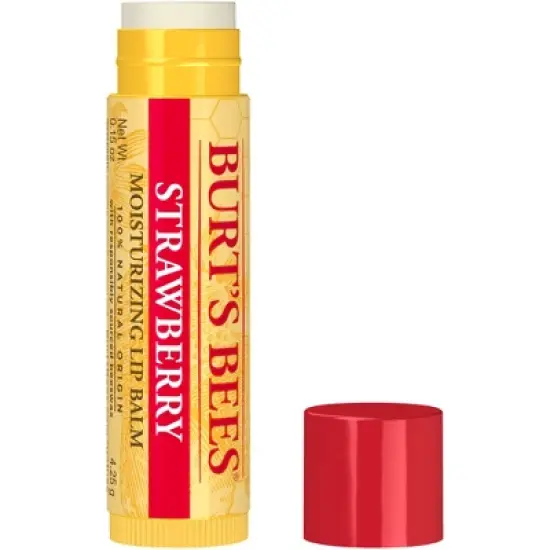 Burt's Bees Lip Balm - Strawberry - 0.15oz image {1}