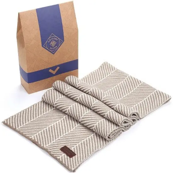 Gallery Seven | Men's Soft Knit Winter Scarf image {5}