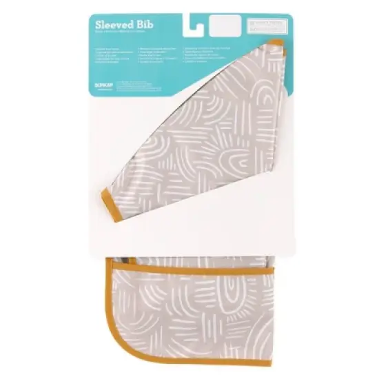 Bumkins Wander Sleeved Bib image {1}