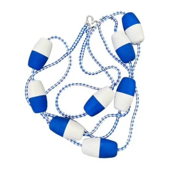 Poolzilla Swimming Pool Safety Rope and Float Kit with Stainless Steel Hooks image {9}