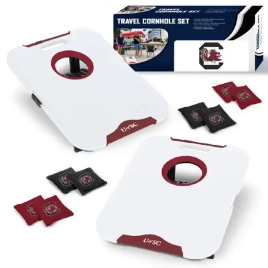 NCAA South Carolina Gamecocks All-Weather Travel Cornhole Set image {6}