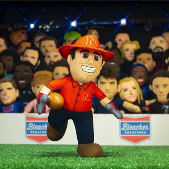 Bleacher Creatures Nebraska Huskers Herbie 10" Mascot Plush Figure image {3}