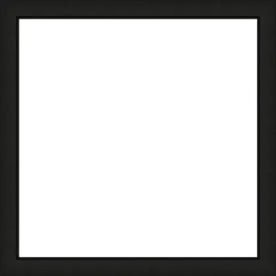 Amanti Art Midnight Black Narrow Framed Dry Erase Magnetic Board image {12}