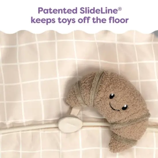 Boppy Shopping Cart Cover - Cute Almond Croissant image {2}