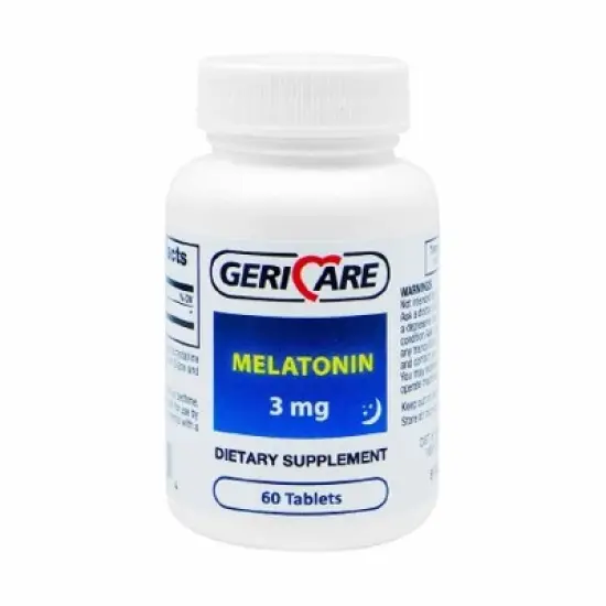 Gericare Melatonin 3mg Tablets, 60 Ct image {4}