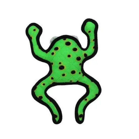 Tuffy Phrog Leap Dog Toy - Green image {3}