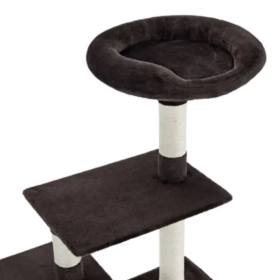 Sam's Pets Randolph 43" Brown Cat Tree image {3}