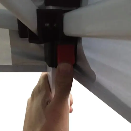 DSVIMOY 13'*13' Pop Up Canopy Tent, Outdoor Instant Gazebo Sun Shade Shelter for Catering, Wedding, White, 157.2"*157.2"*124.8" image {4}