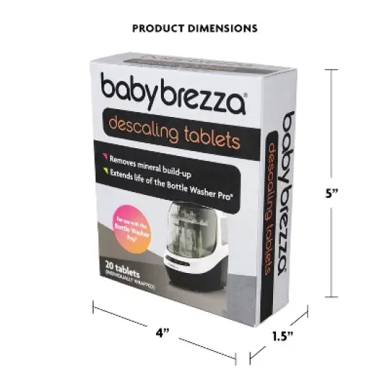 Baby Brezza Bottle Washer Pro Descaler Tablets image {4}