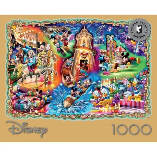 Buffalo Games Disney Mickey's Carnival Jigsaw Puzzle - 1000pc image {3}