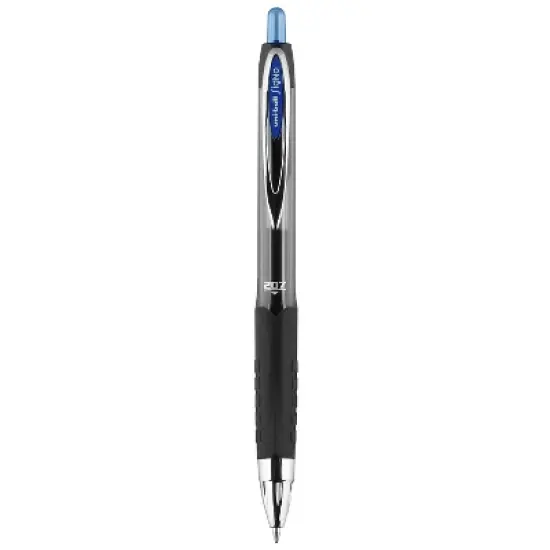 uni-ball uniball 207 Retractable Gel Pens Medium Point 0.7mm Blue Ink 12/Pack (33951) image {2}