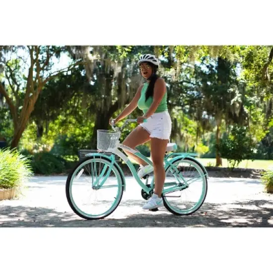 Kent Women's Belmar 26" Cruiser Bike - Teal Blue image {8}