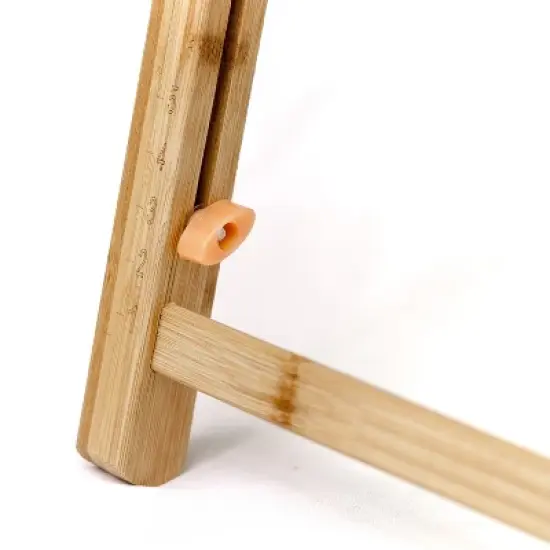 Aleratec 15in Natural Bamboo Multi-Functional Laptop Stand image {5}