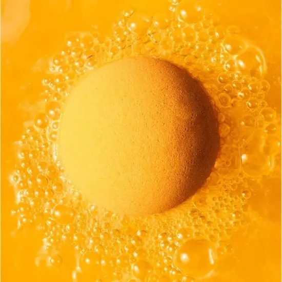 Da Bomb Bath Fizzers Neon Orange Tangerine Bath Bomb - 3.5oz image {3}