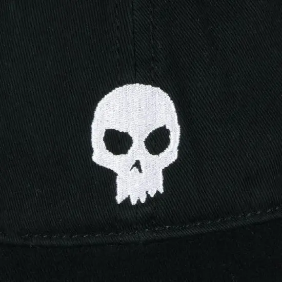 Disney Toy Story Hat Embroidered Sid Skull Design Adjustable Strapback Baseball Cap OSFM Black image {2}