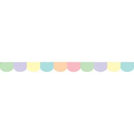 Teacher Created Resources&reg; Pastel Pop Scalloped Border Trim, 35 Feet Per Pack, 6 Packs image {2}