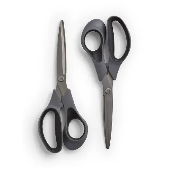 TRU RED 8" Titanium Coated Scissors Straight Handle 2/Pack (TR55023) 24380514 image {4}