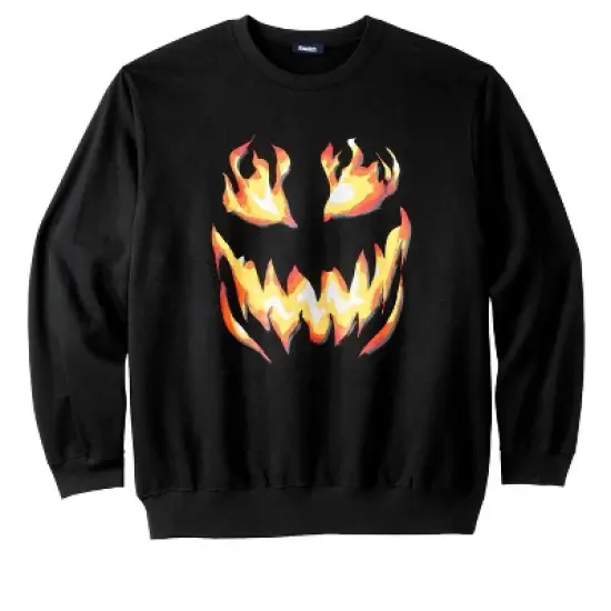 KingSize Men's Big & Tall Graphic Fleece Sweatshirt image {8}