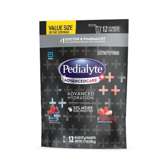 Pedialyte Advanced Care Electrolyte Powder - 3.6oz/12ct image {2}