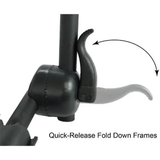 Malone FoldAway-5 Multi-Rack Folding 1 or 2 Kayak Carrier image {2}