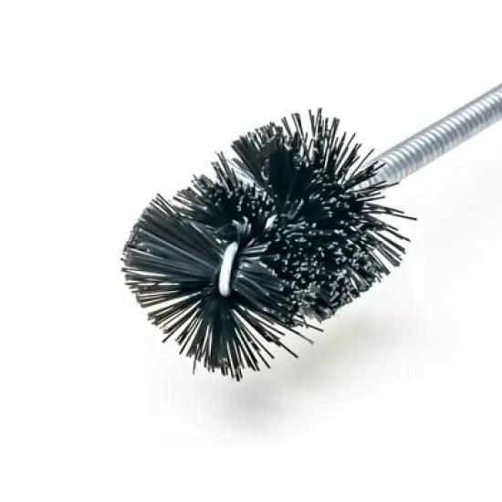 Brushtech 48" Extra Long Super Flexible Drain Brush - Long Pipe Cleaning Brush for Tough Clogs & Hair - Non-Kinking Spring for Kitchen - Made in USA image {5}