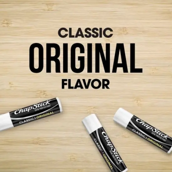 Chapstick Classic Lip Balm - Original - 3ct/0.45oz image {4}